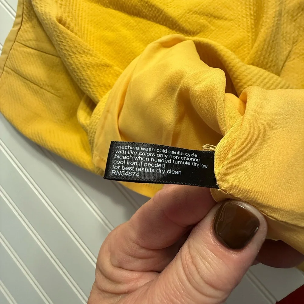 The Limited Mustard Pencil Skirt - Picture 9 of 9